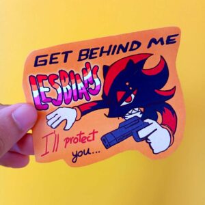Adesivo Shadow Lesbians