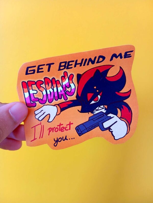 Adesivo Shadow Lesbians